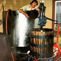 Ian Scarborough, founder of Scarborough Wine Co, during his first vintage for this iconic Hunter Valley wine brand