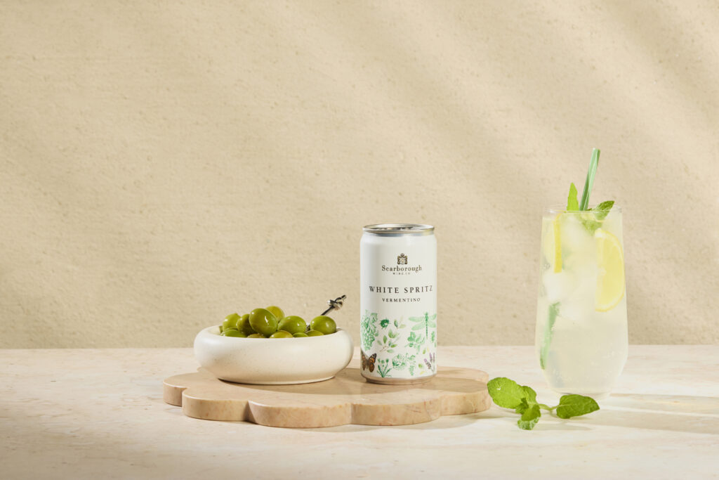 White Spritz Vermentino Wine Cocktail
